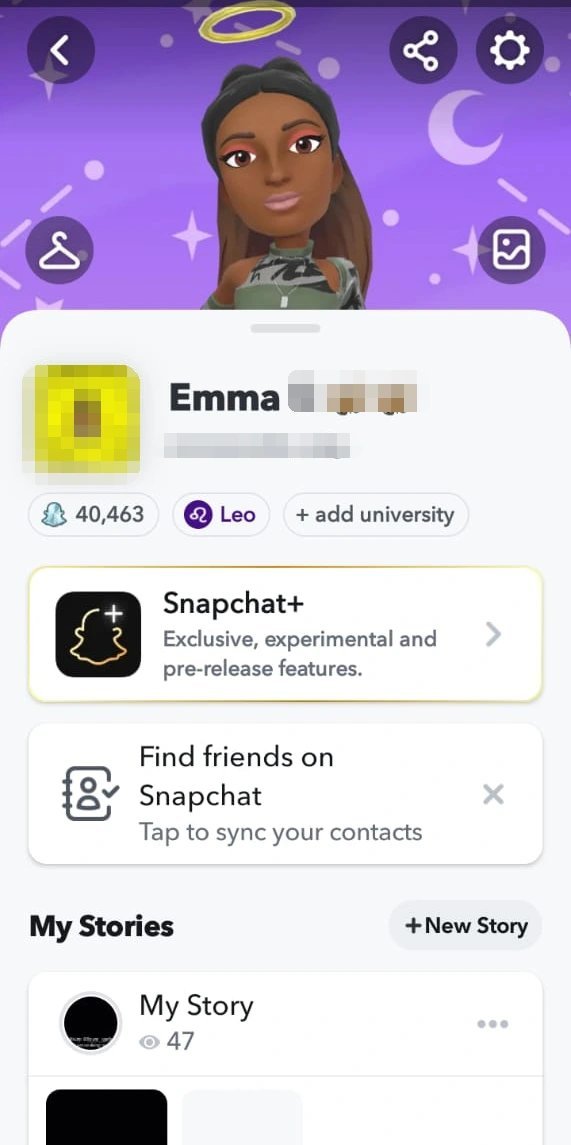 Emma S. bought 30K Score Pack — 5 star Snapchat Score review with score proof photo